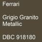 Preview: Ferrari, Grigio Granito Metallic, DBC 918180.